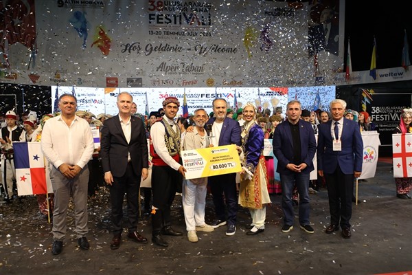 38. Uluslararası Kültür Sanat Festivali tamamlandı