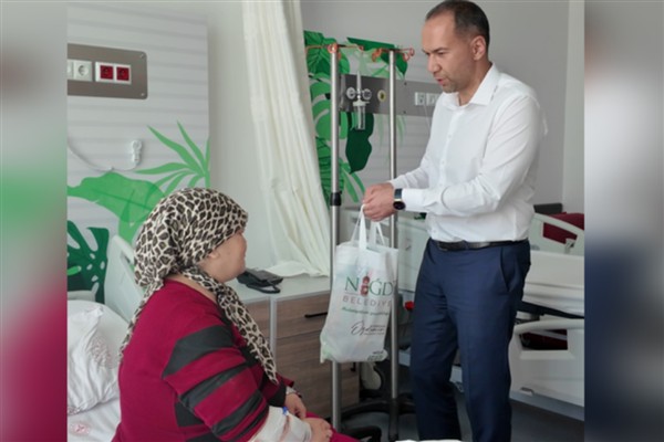 Niğde Belediyesi’nden “Geçmiş Olsun Çantası” uygulaması