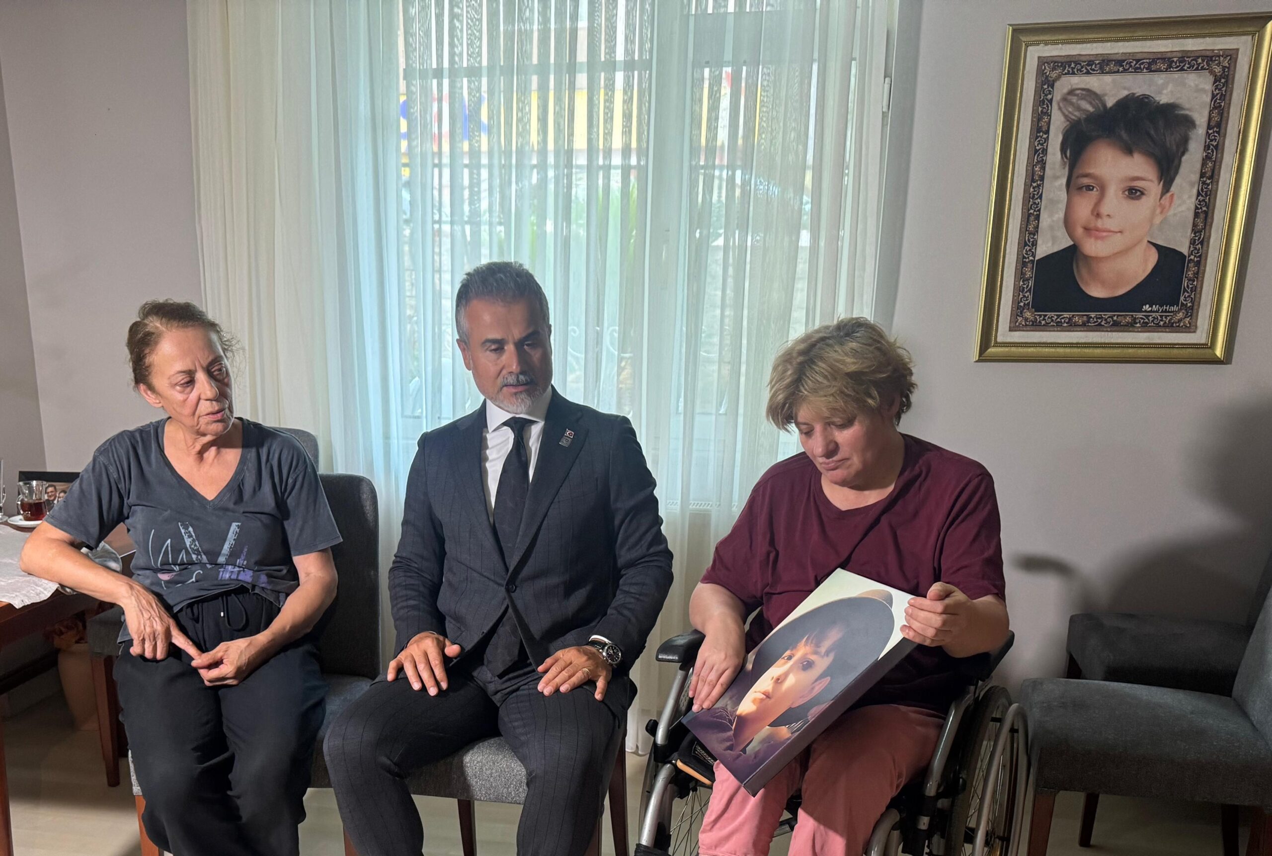 Yeniden Refah Partisi’nden Minguzzi ailesine destek ziyareti