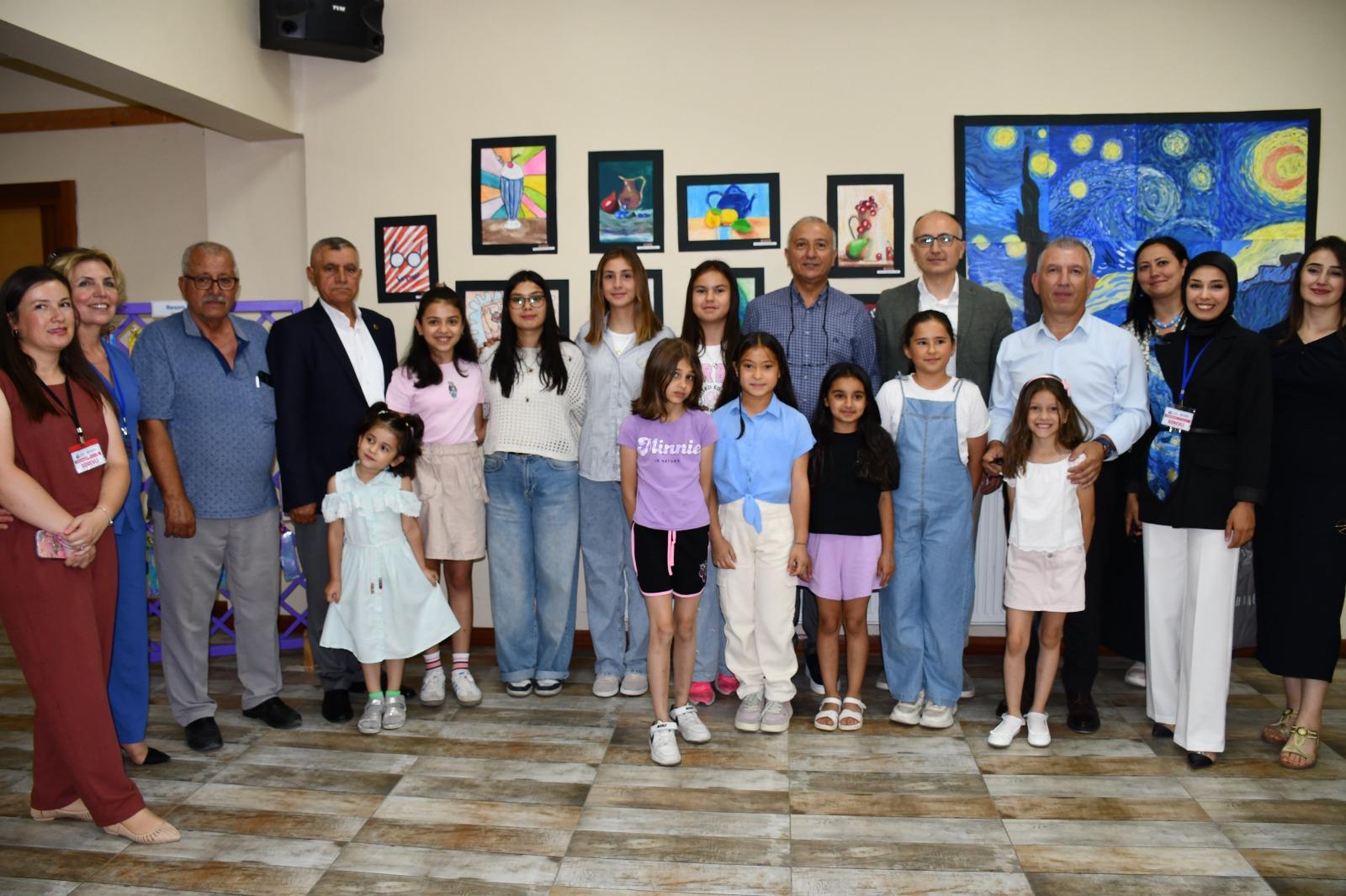 Beylikova ve Alpu’da resim sergisi açıldı