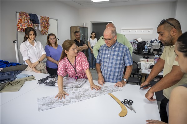 AB Delegasyonu’ndan Mersin Halkkent Sosyal Girişimcilik Merkezi’ne ziyaret