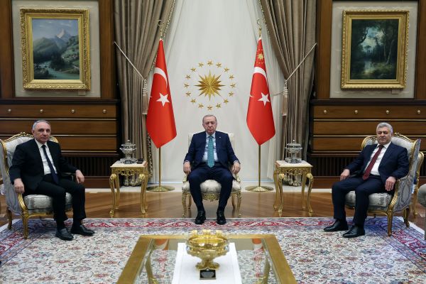 Cumhurbaşkanı Erdoğan, Azerbaycan Başsavcısı Aliyev ile görüştü