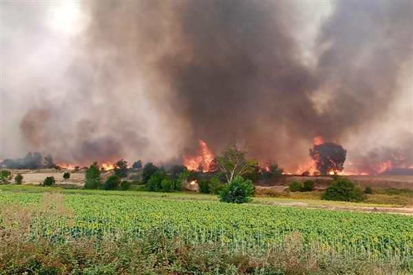Keşan’da arazöz devrildi, 4 personel yaralandı
