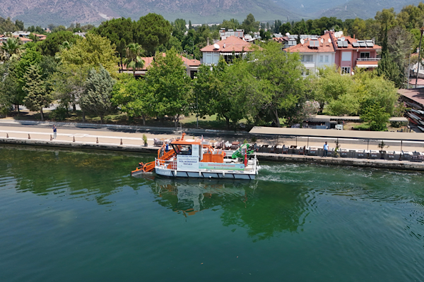 Muğla’da Köyceğiz Gölü ve Dalyan Kanalı temizliği başladı