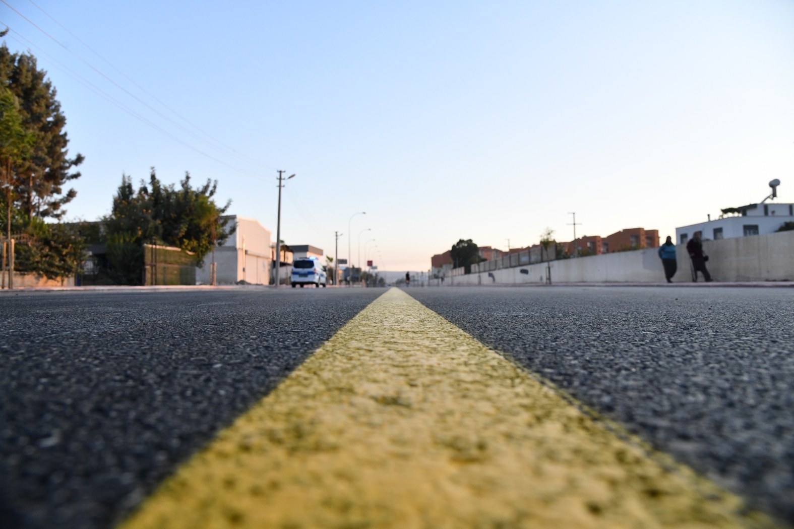 Ray Caddesi’nde sıcak asfalt serimi tamamlandı