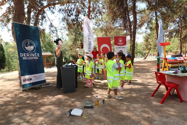Derince’de ‘Minik Eller ile Çevre Şenliği’ etkinliği düzenlendi