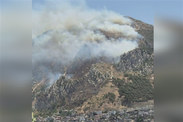 Habib-i Neccar Dağı’ndaki yangın kontrol altına alındı