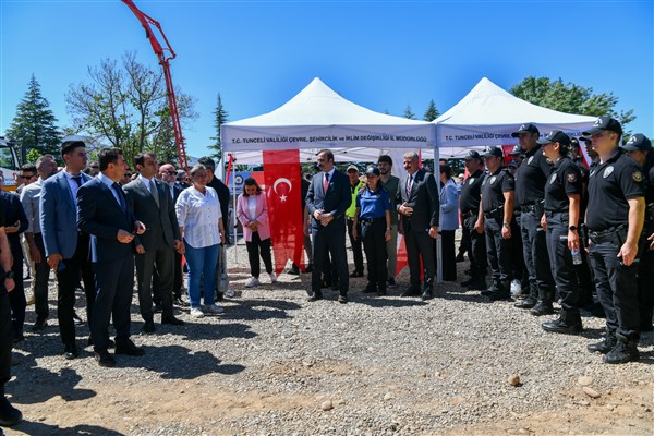 Tunceli’de yeni Polisevi’nin temeli atıldı