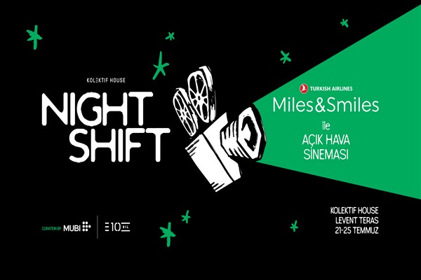 Kolektif House Levent Teras’ta, Miles&Smiles ile Açık Hava Sineması başlıyor!