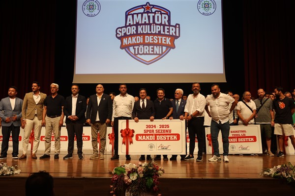 Muğla Büyükşehir Belediyesi’nden amatör spor kulüplerine destek