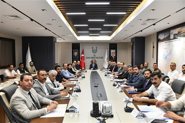 Şanlıurfa’da sahipsiz hayvanlara ilişkin çalışmalar değerlendirildi