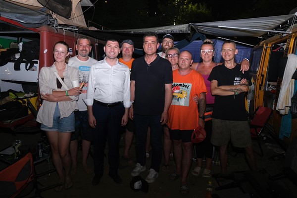 Zlombol Rallisi’nin katılımcıları, Giresun’da kamp yapıyor