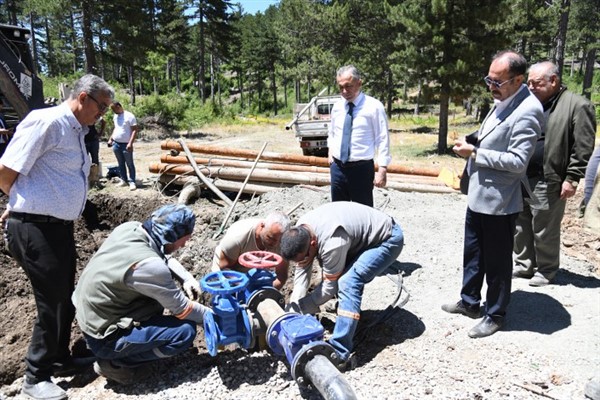 Osmaniye’de yayla su abonelikleri başladı