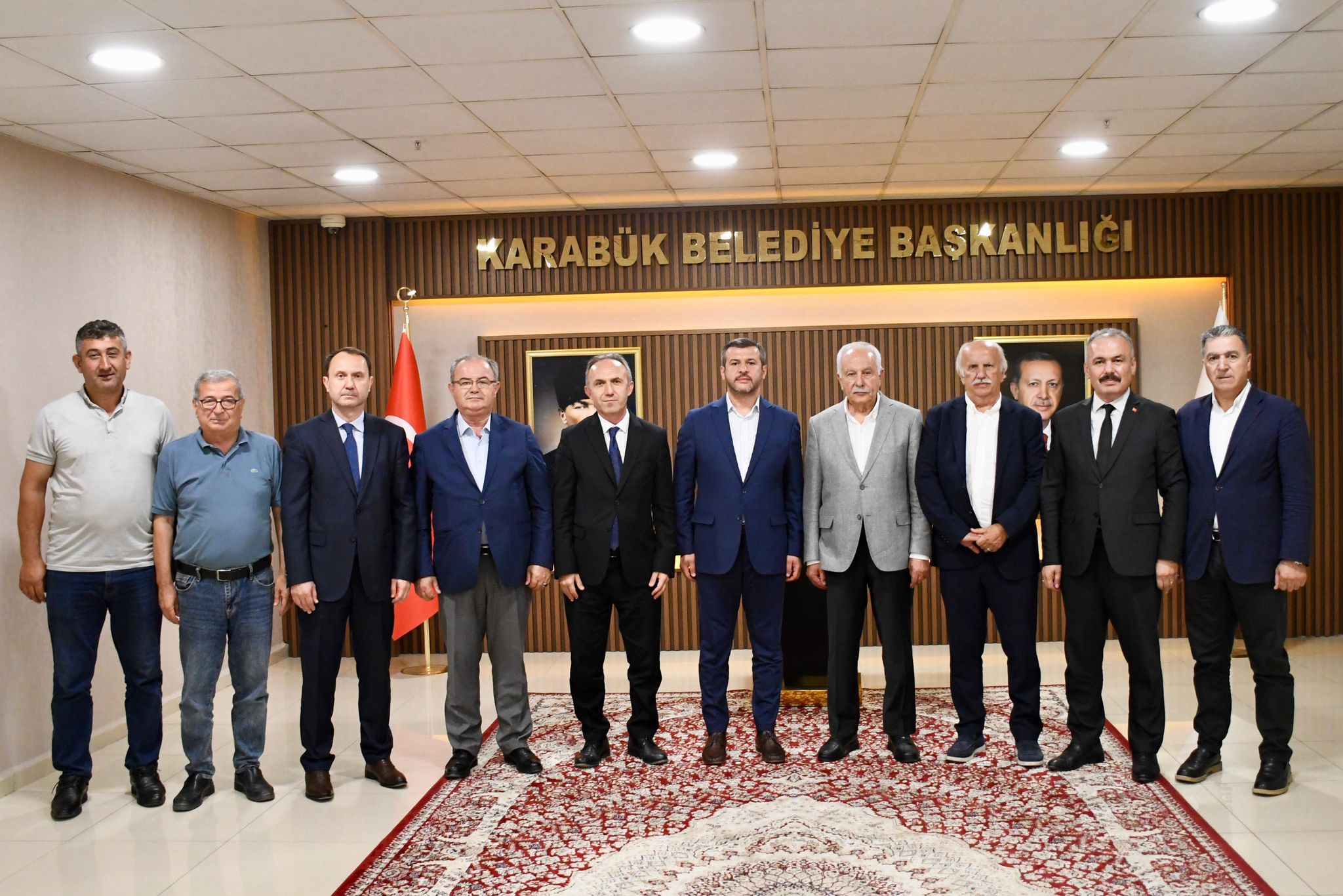 Başkan Çetinkaya’ya orman yangını sonrası ziyaret