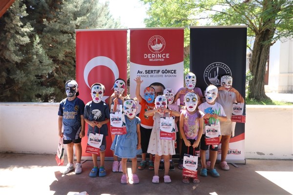 Derince’de çocuklar hem eğleniyor hem öğreniyor