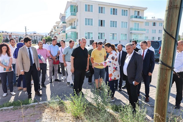 Başkan Köksal, Ali İhsan Paşa Mahallesinde vatandaşlarla buluştu