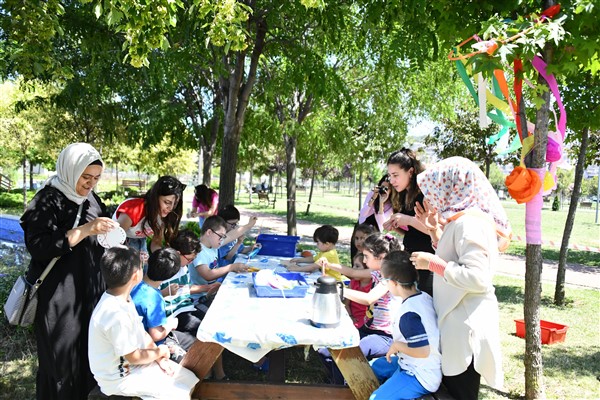 Engelsiz Yaşam Parkı’nda yaz atölyeleri başladı