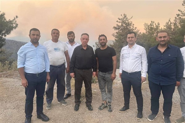 Gürsu’da yangın sonrası incelemeler devam ediyor