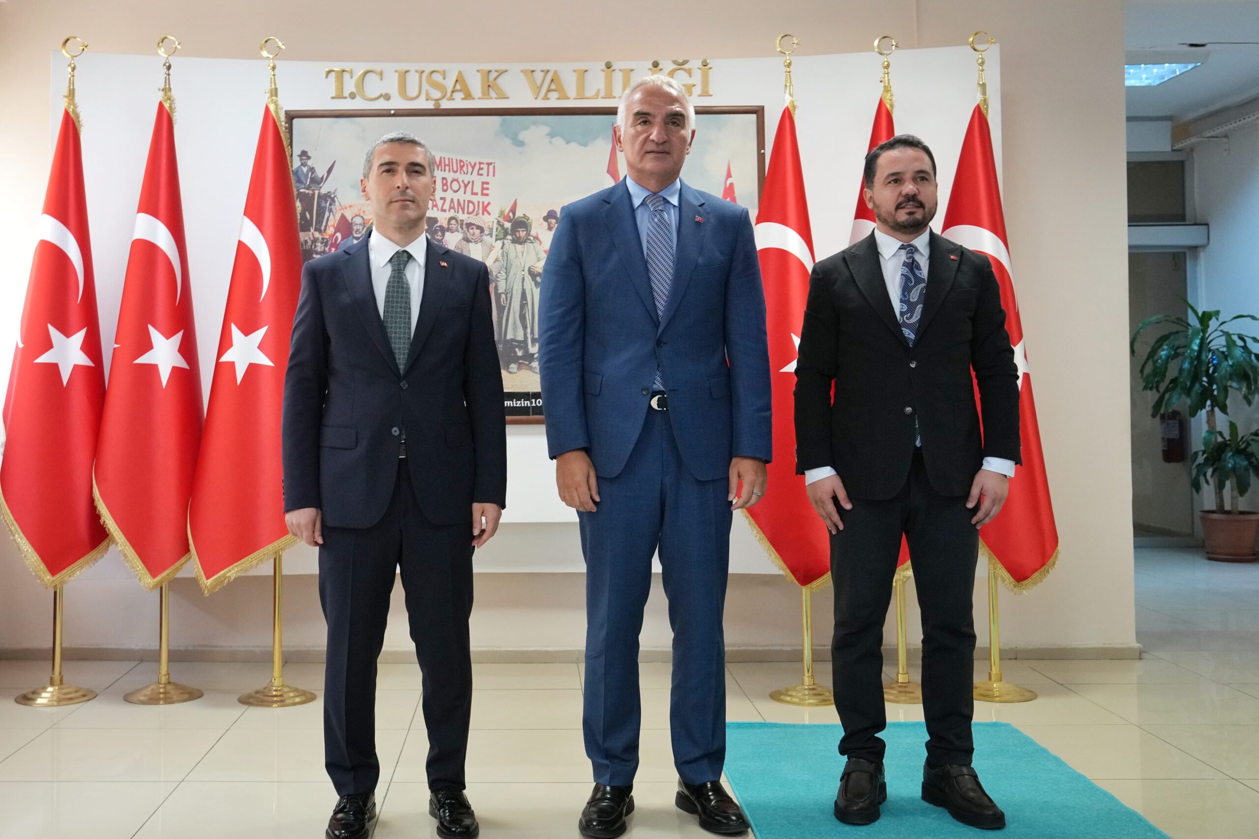 Bakan Ersoy’dan Uşak’a ziyaret