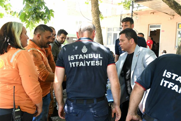 Başkan Aydın, yangın bölgesinde