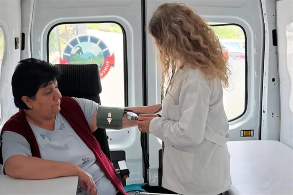 Tunceli Belediyesi’nden vatandaşlara yerinde sağlık hizmeti