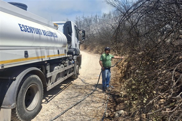 Esenyurt Belediyesi’nden Bursa’daki yangına destek
