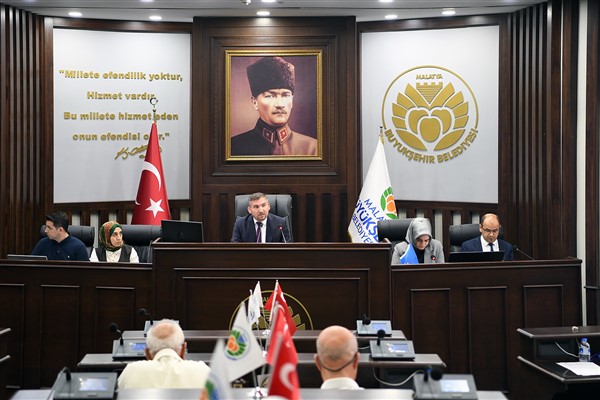 Malatya Büyükşehir Belediye Meclisi toplandı