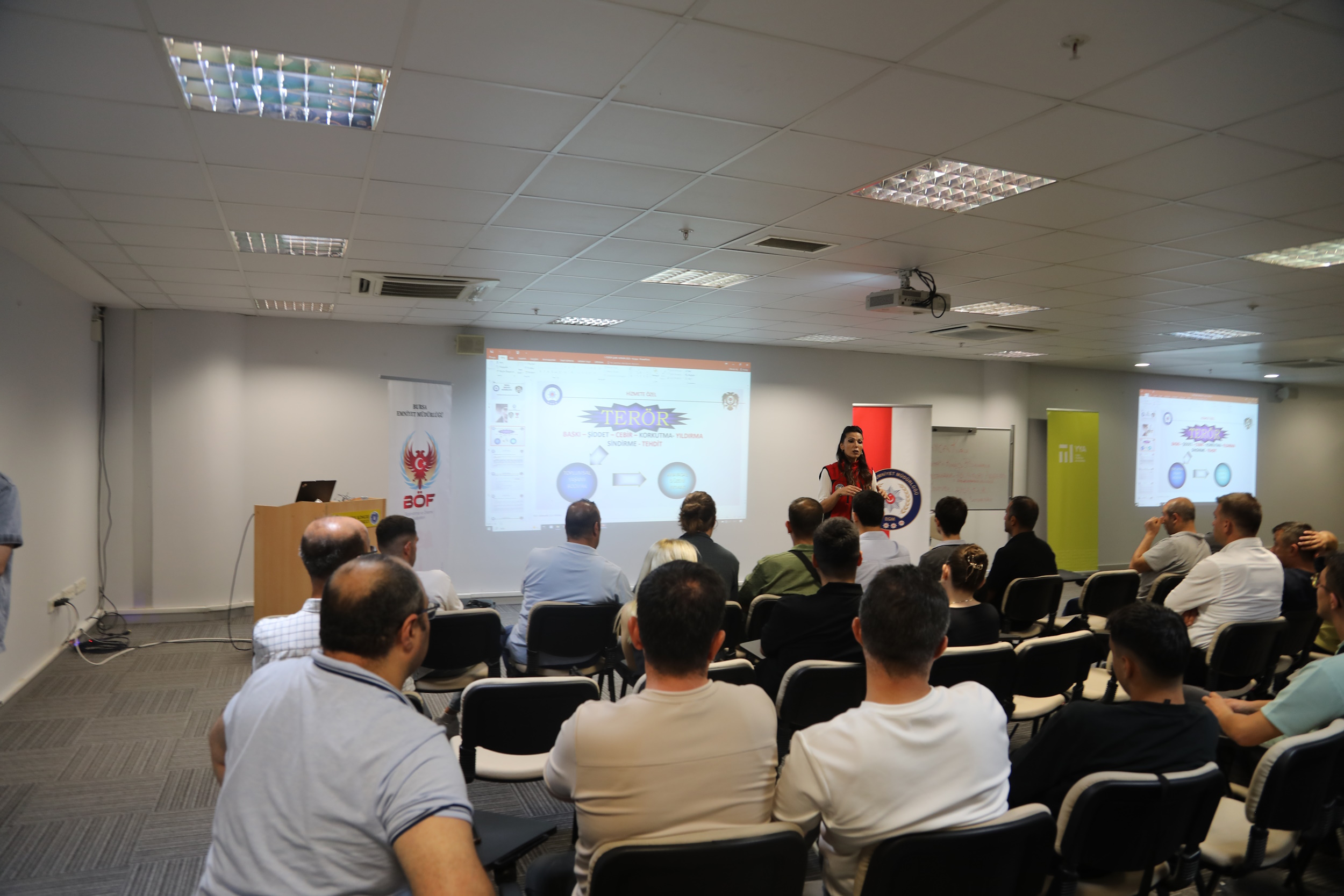 BURFAŞ personeline diksiyon, iletişim ve asayiş eğitimi