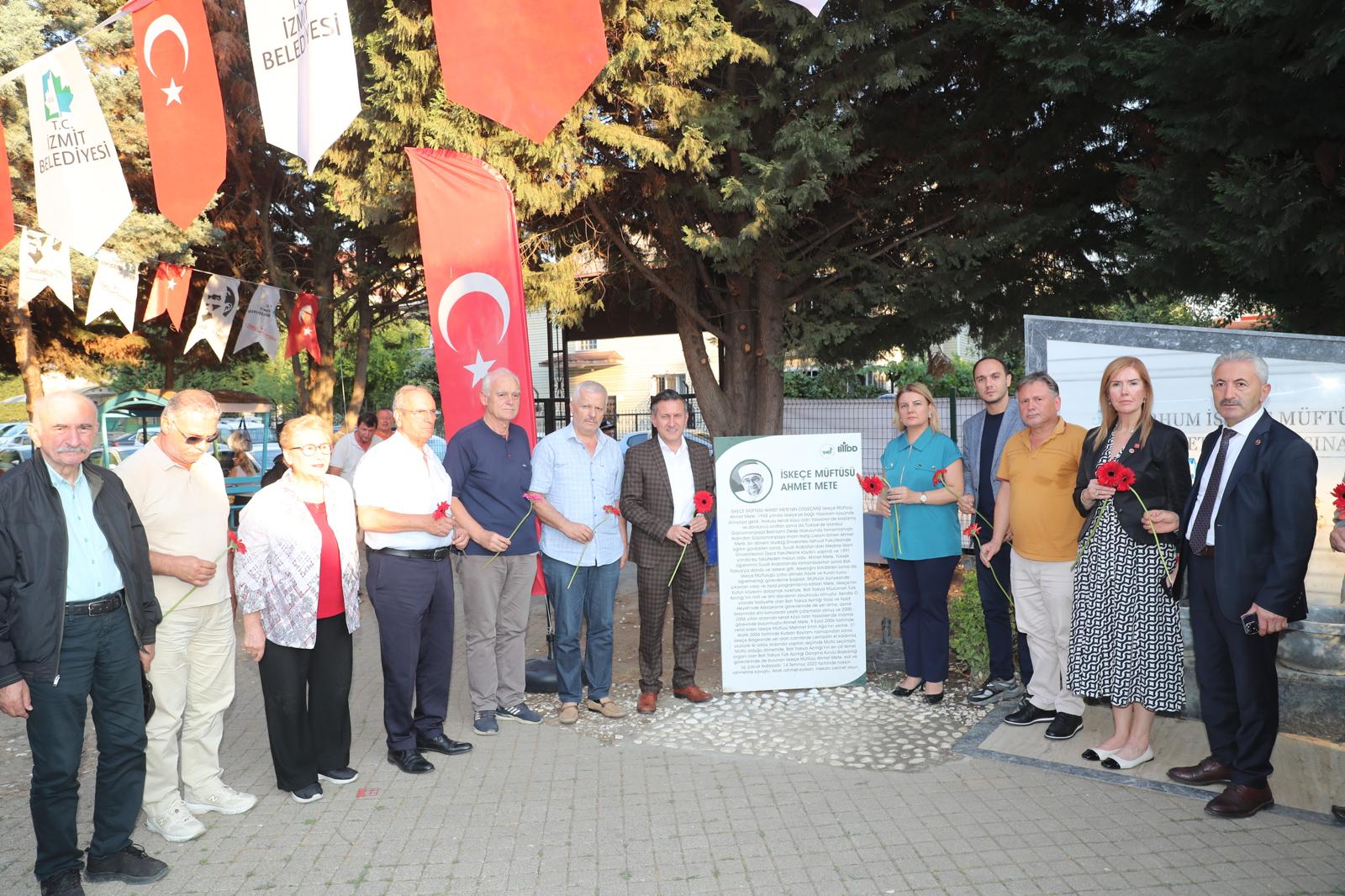 İskeçe Müftüsü Ahmet Mete, dualarla anıldı