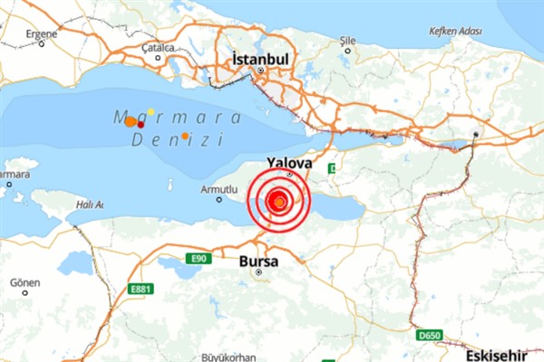 Bursa’da deprem