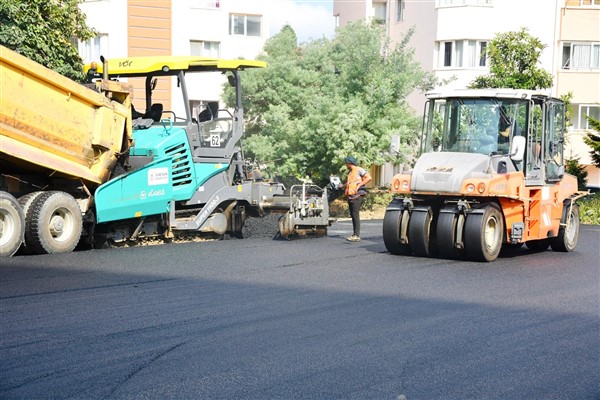 Giresun Belediyesi’nin asfalt çalışmaları devam ediyor