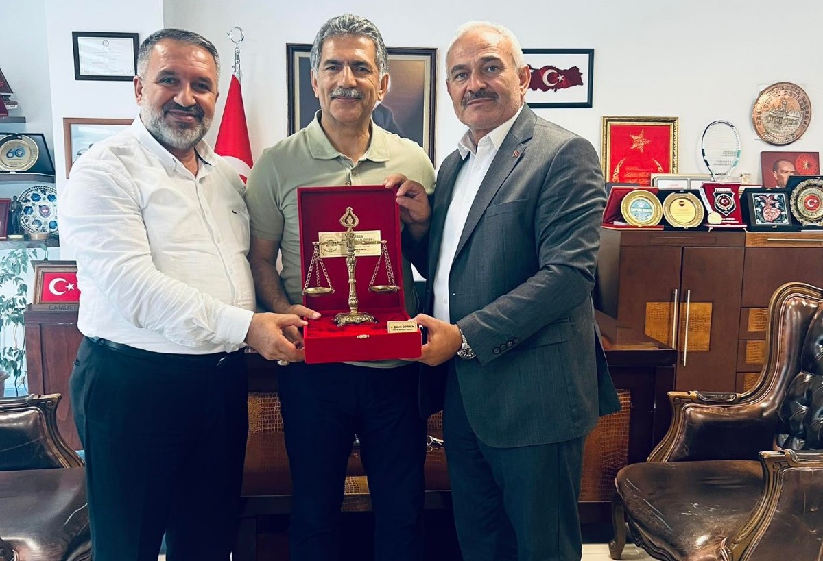 Bursa Pazarcılar Odası Başkanı Aksu’dan Başkan Deviren’e ziyaret