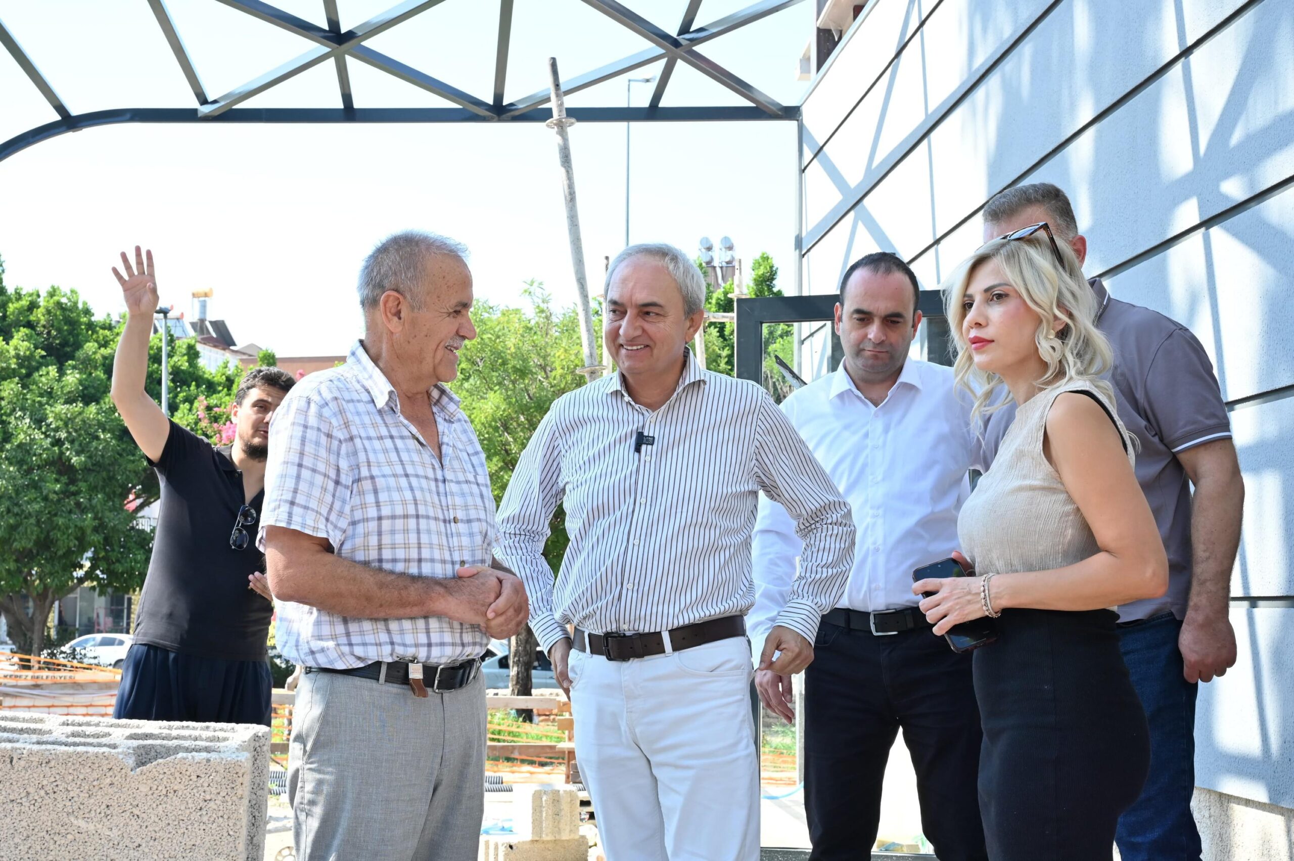 Başkan Kocagöz, 112 Acil İstasyonu’nun inşaatını denetledi