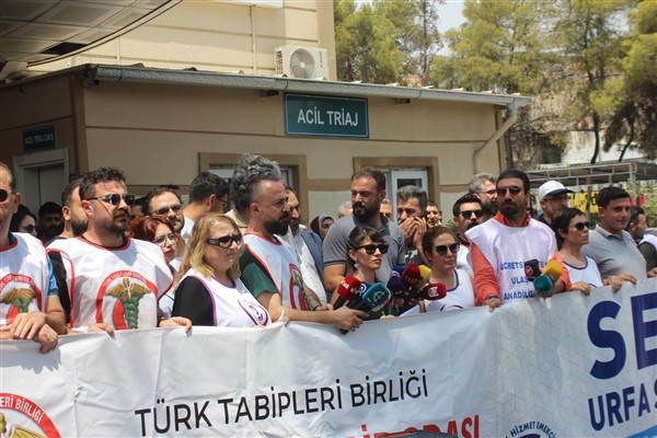 Şanlıurfa Tabip Odası: Sağlık çalışanlarına yönelik şiddet suçlarında cezalar artırılmalı