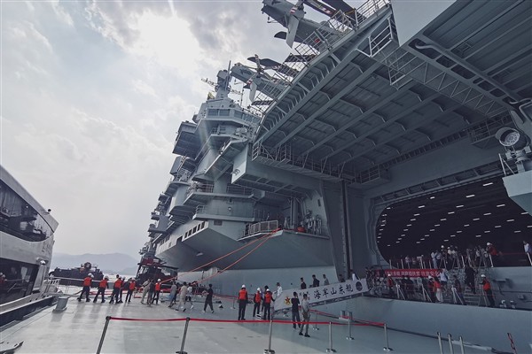 Shandong uçak gemisi filosu Hong Kong ziyaretini tamamladı