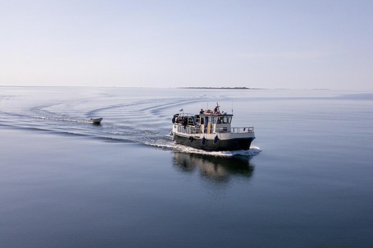 Düzensiz göçmenler Yunanistan botu tarafından Türkiye sularına ittirildi