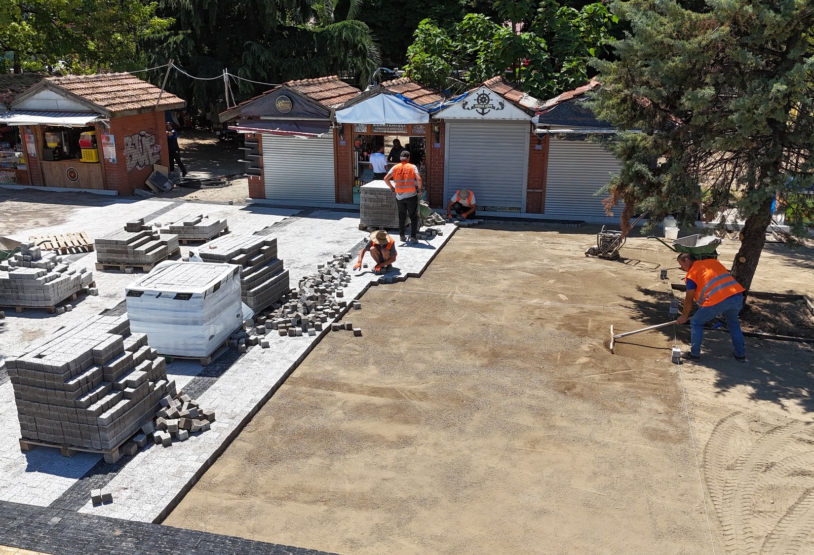 Fatsa Atatürk Parkı yenileniyor