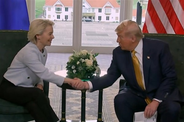 Trump ve von der Leyen, ABD-AB ticaret anlaşmasını duyurdu