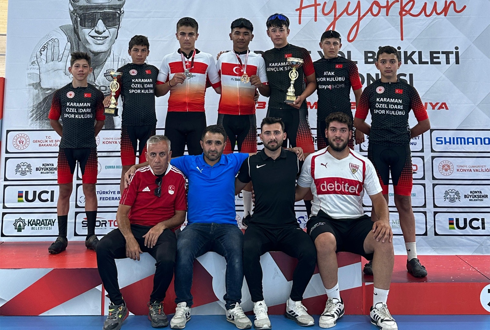 Karaman Bisiklet Takımı, Konya’dan madalyalarla döndü