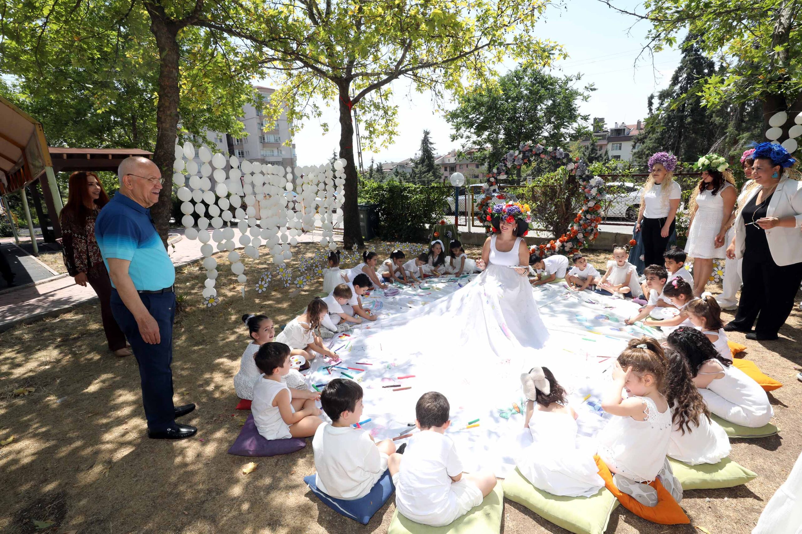 Yenimahalleli çocuklardan yıl sonu etkinliği