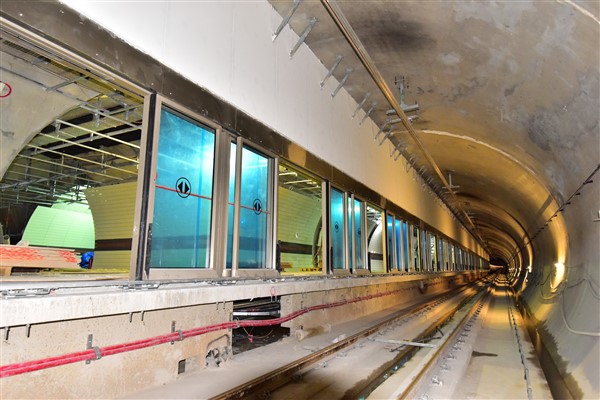 Çekmeköy–Sancaktepe–Sultanbeyli Metro Hattı’nın yüzde 90’ı tamamlandı