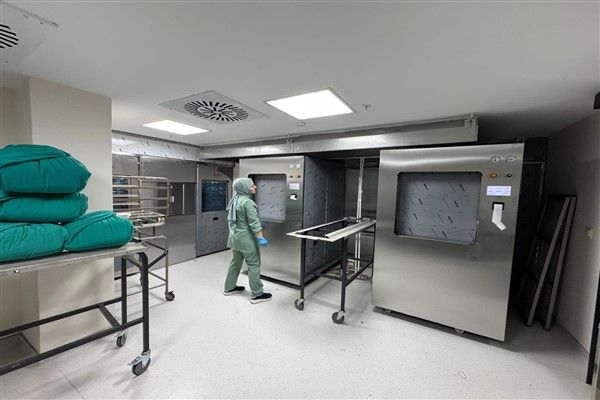 Gazi Yaşargil Eğitim ve Araştırma Hastanesi’nde Sterilizasyon Birimi yenilendi