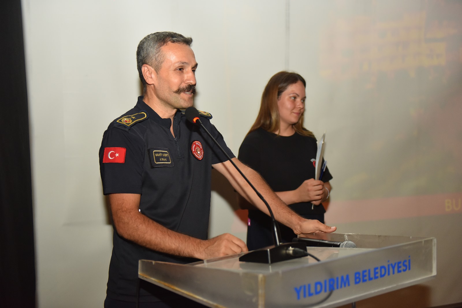 Yıldırım Belediyesi Afet İşleri Müdürlüğünden belediye çalışanlarına eğitim