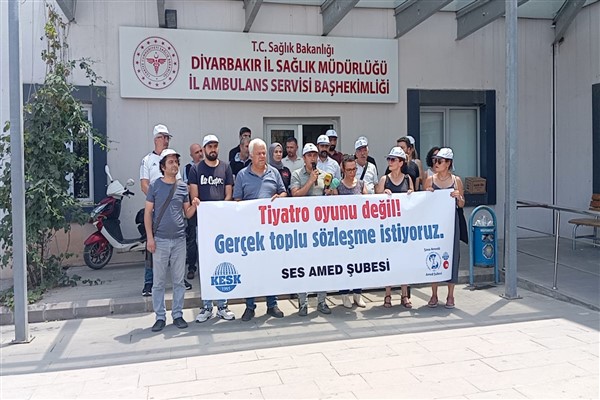 Diyarbakır’da SES’ten toplu sözleşme süreci öncesi basın açıklaması yapıldı