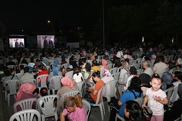 Isparta’da Yaz Akşamı Sineması etkinliği  gerçekleştirildi