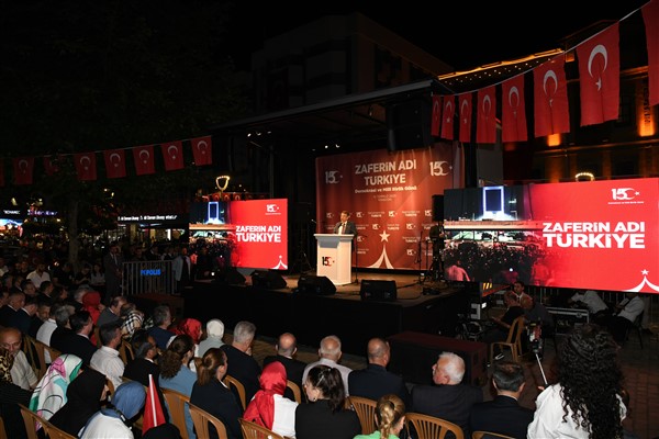 Başkan Genç: Tam bağımsız Türkiye için hep birlikte mücadele edeceğiz