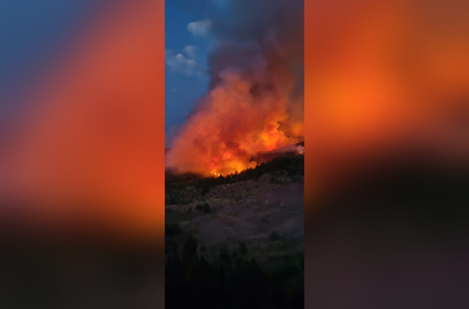 Karabük’teki yangın Keltepe Aladağ ormanlarına sıçradı