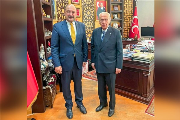 Başkan Gülpınar’dan MHP Genel Başkanı Bahçeli’ye ziyaret