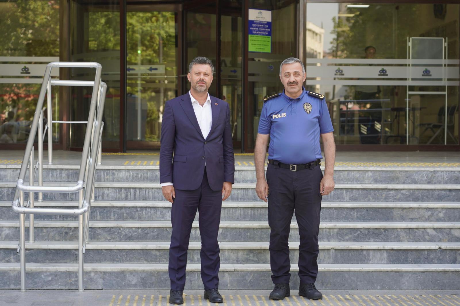 Tekirdağ İl Emniyet Müdürü Turanlı’dan Başkan Sarıkurt’a ziyaret