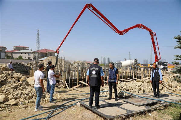 Van’da kaçak yapılaşmaya karşı denetimler artırıldı